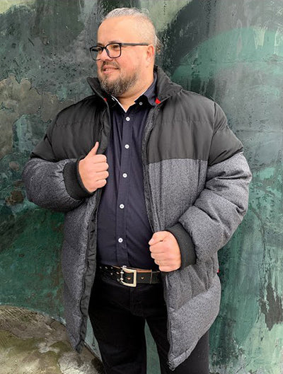 Duży facet i zakupy online - rozmowa z naszym modelem Zbyszkiem | Duży Lolek