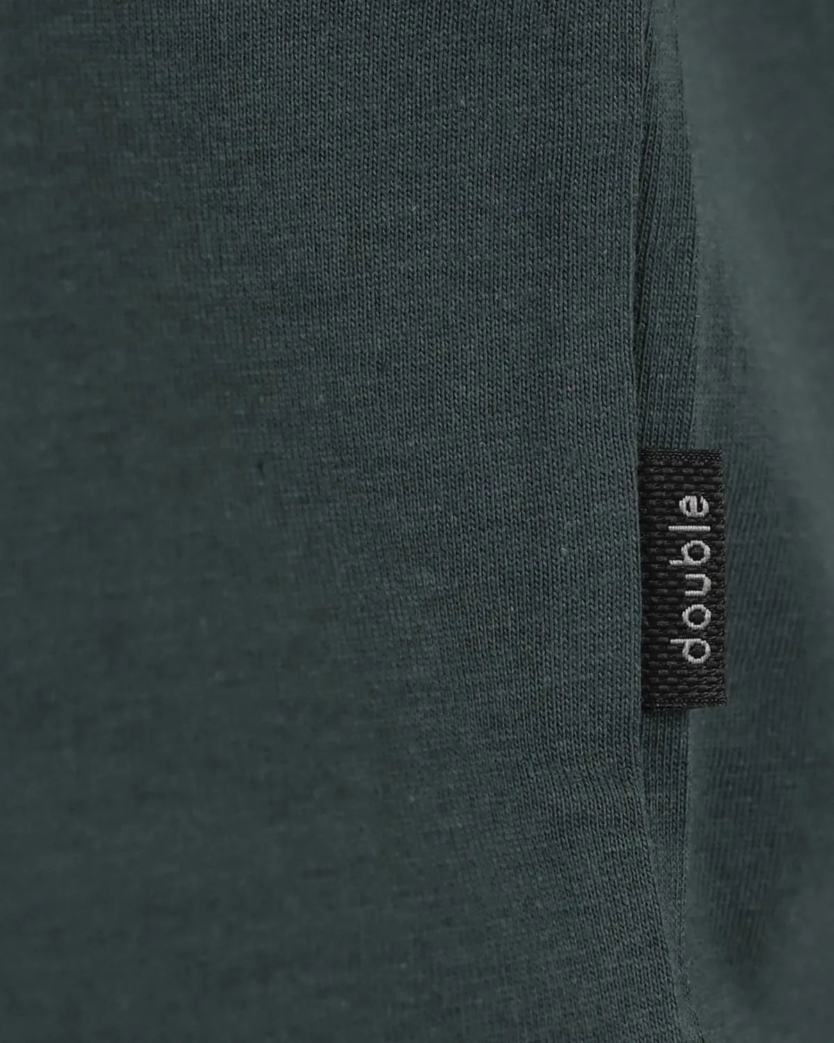 Duża męska koszulka krótki rękaw t-shirt Double Urban Outfitters TS-9131 ciemnozielony