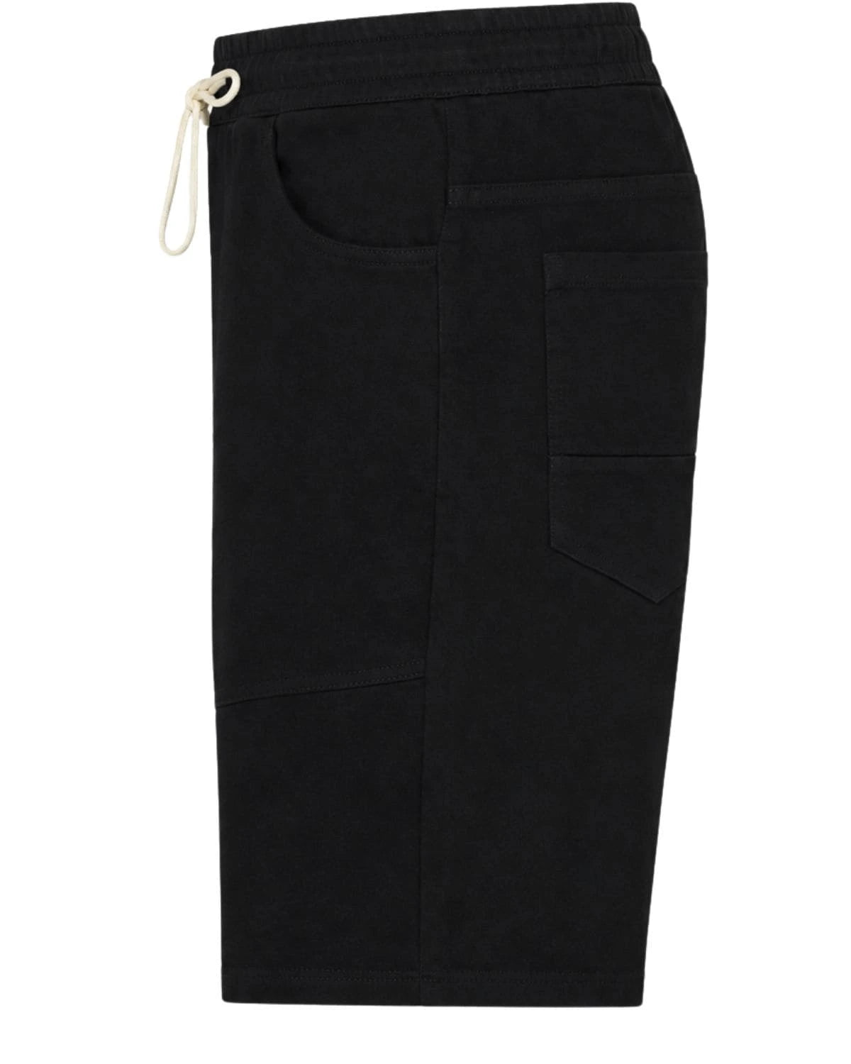 Duże męskie spodenki jeansowe Double Urban Outfitters MSHO-7071 czarne