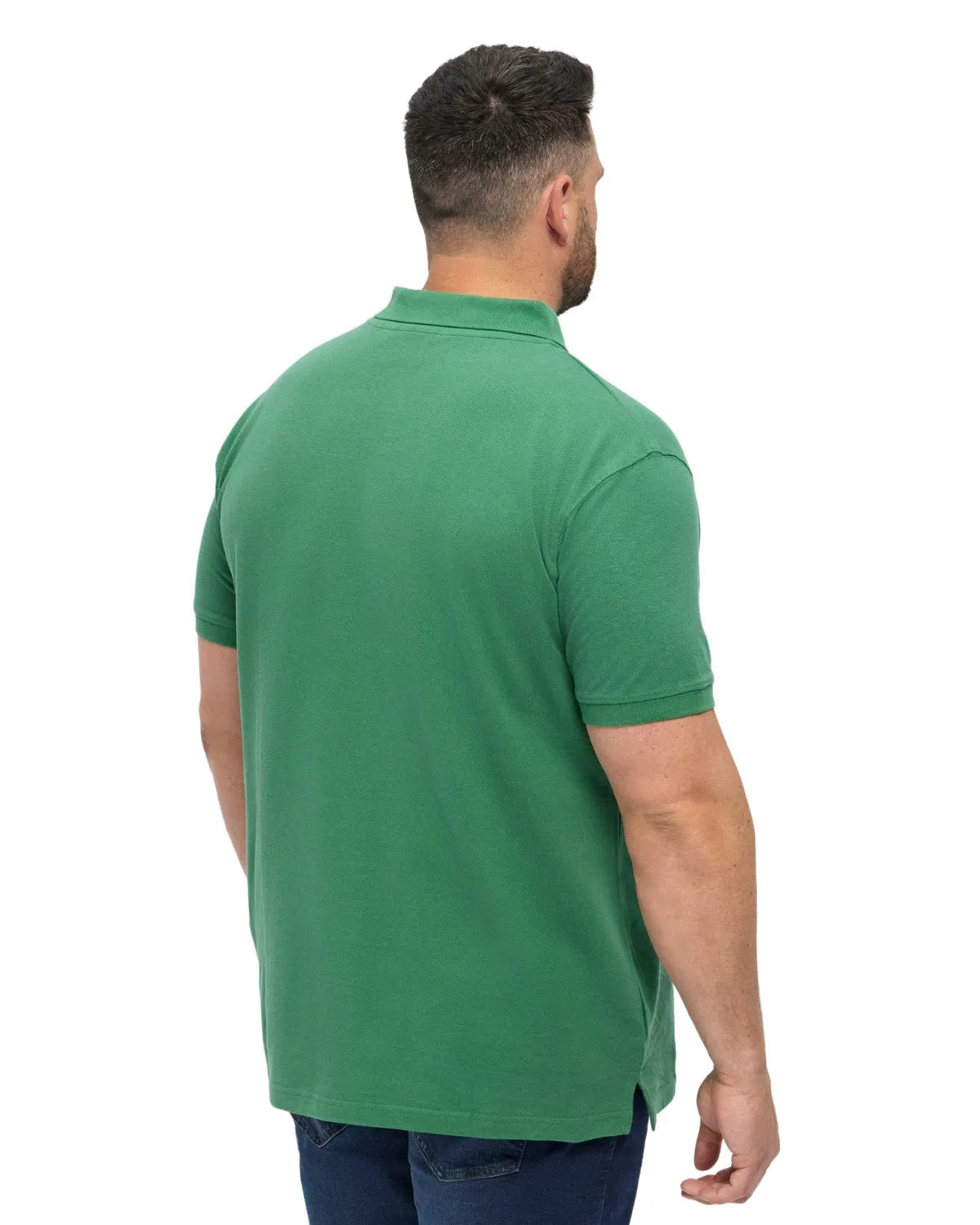 Koszulka polo dla wysokiego mężczyzny (TALL) North Latitude 99011T-0600 zielona