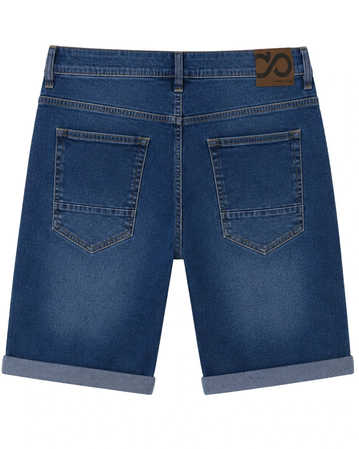 Duże męskie spodenki jeansowe Double Urban Outfitters MJS-7072 granatowe