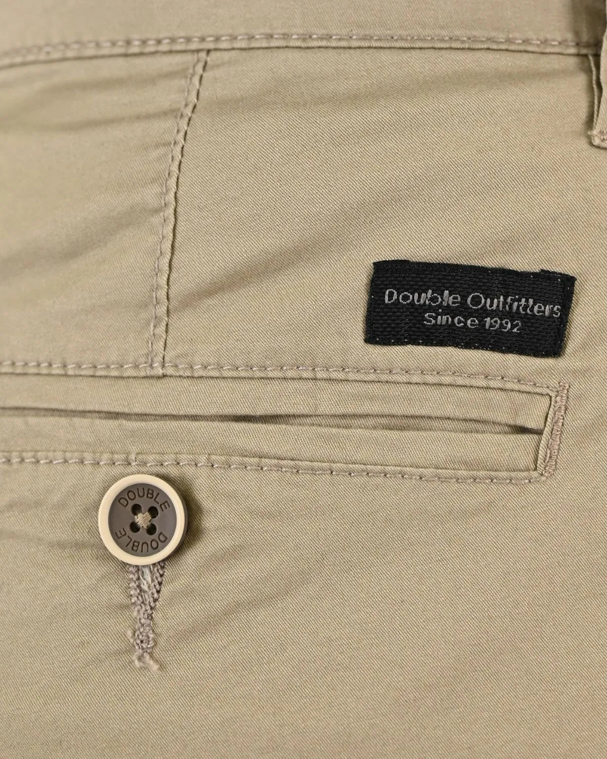 Duże męskie spodnie chinosy Double Urban Outfitters CP-4102 beżowe