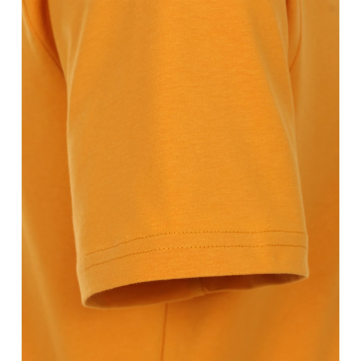 Duża męska gładka koszulka t-shirt Redmond 665-43 żółty