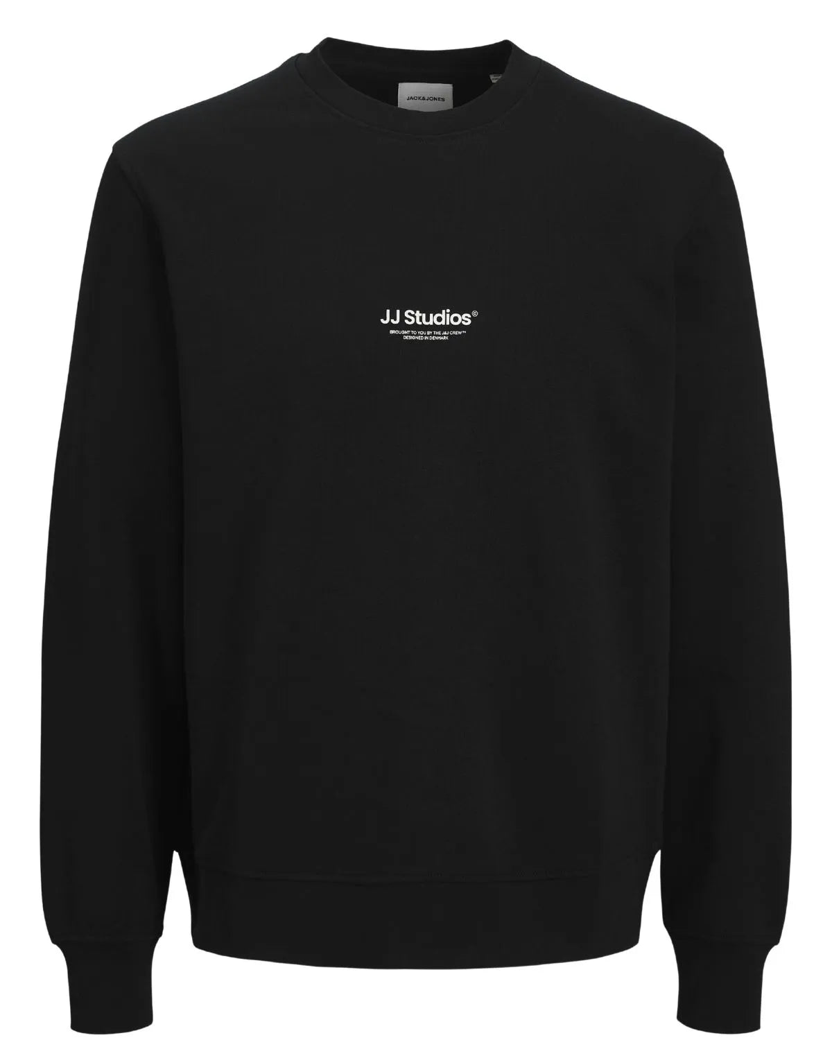 Duża męska bluza wkładana przez głowę Jack &amp; Jones 12284682 czarna