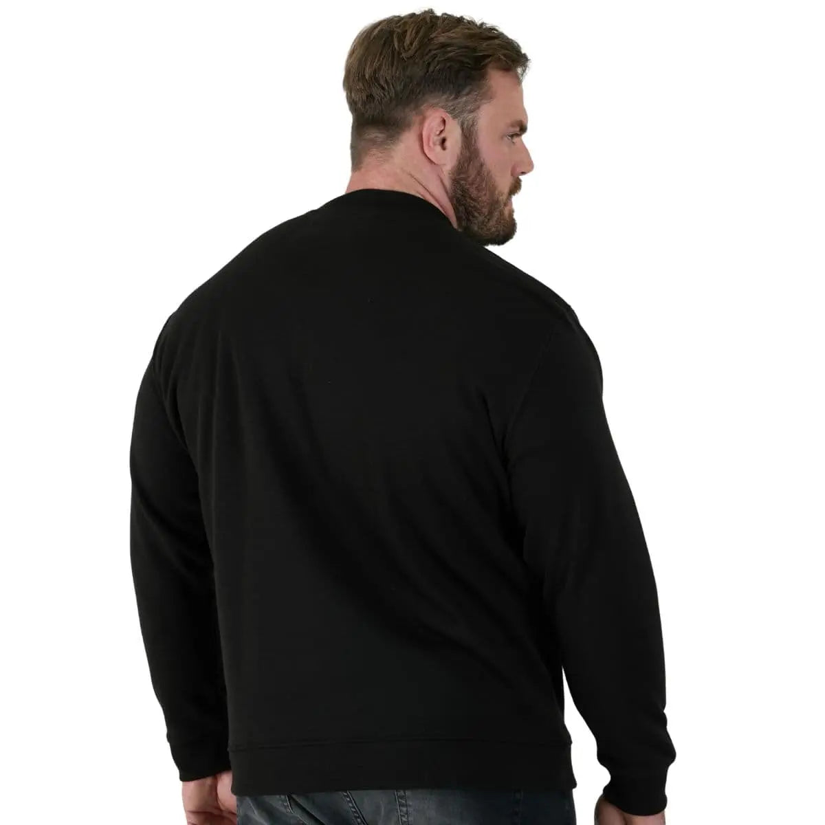 Duża bluza męska wkładana przez głowę Duke Rockford Sweat Classic czarna