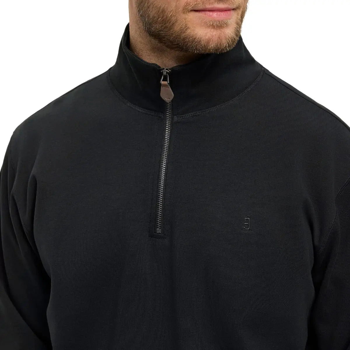 Duża bluza męska z zamkiem North Latitude 43117-0099 czarna