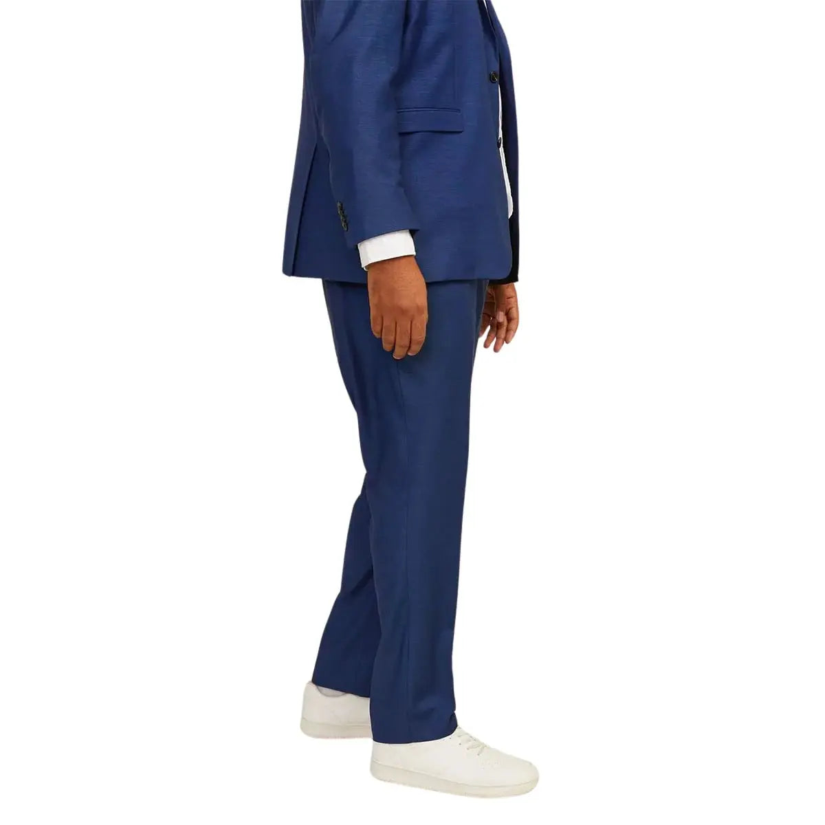 Duże męskie spodnie eleganckie Jack &amp; Jones 12263989 ciemnoniebieskie