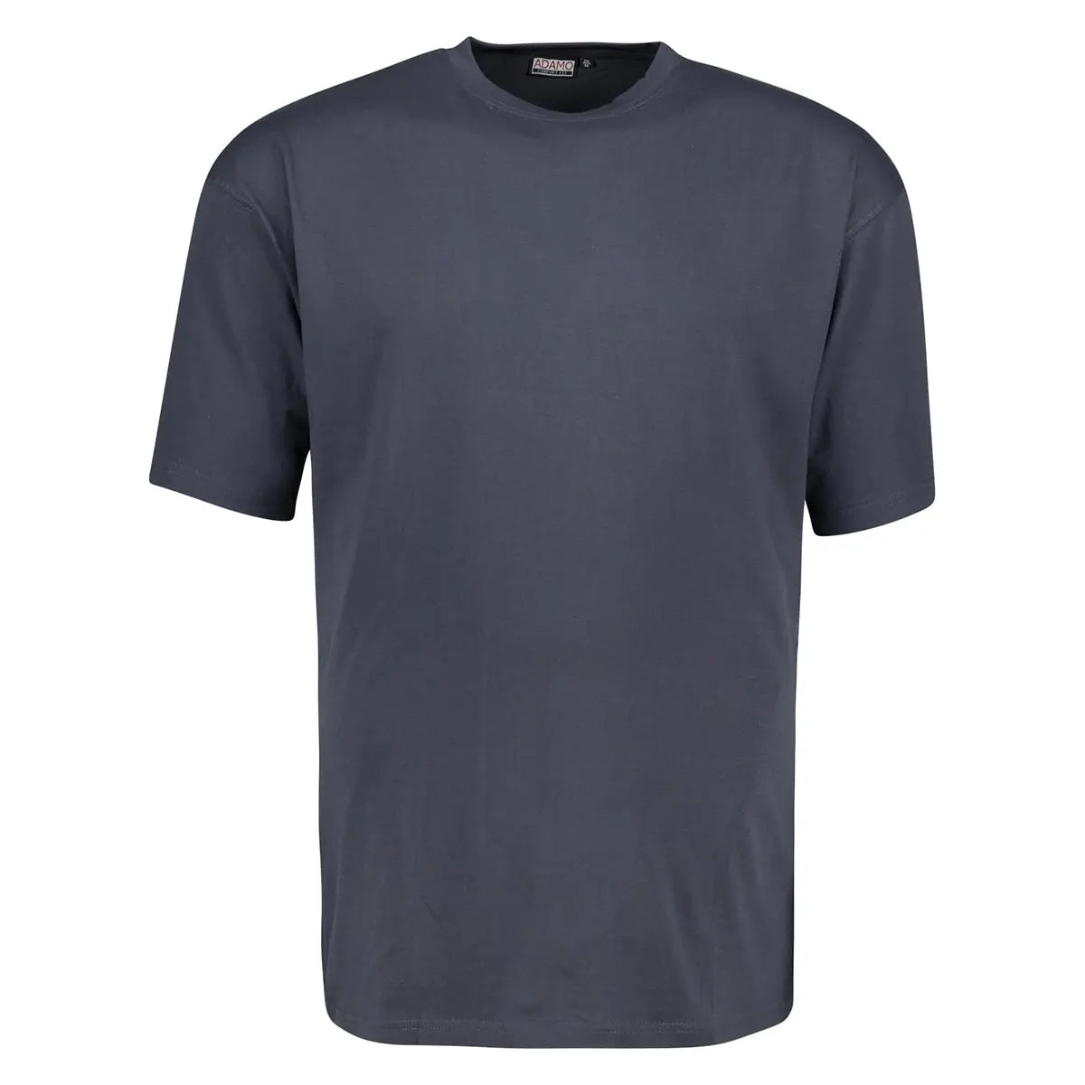 Koszulka gładki t-shirt dla wysokiego mężczyzny (TALL) Adamo 139110-710 ciemnoszary