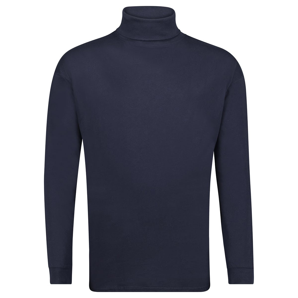 Duży męski golf z długim rękawem Adamo 139902-360 granatowy