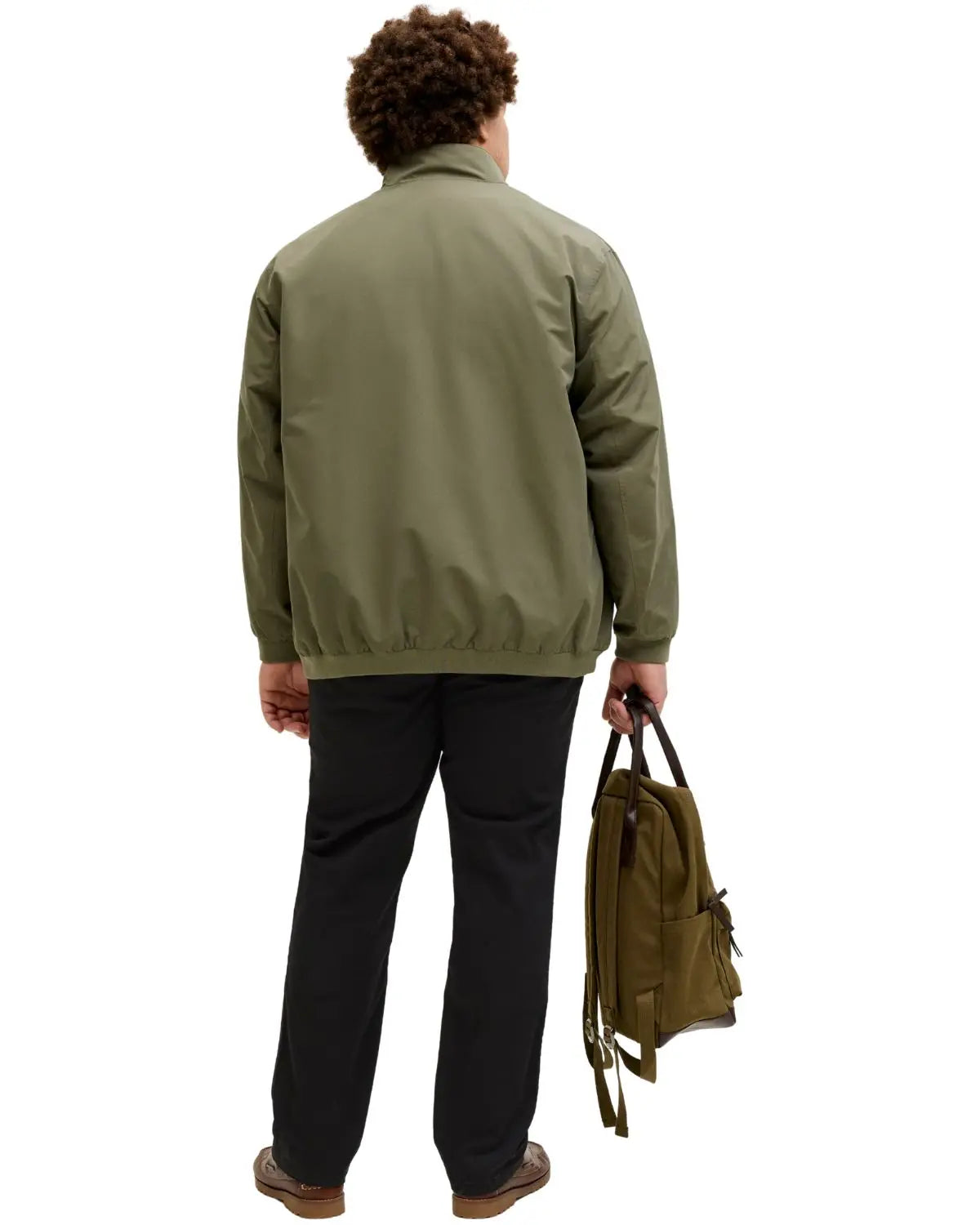 Duże męskie spodnie chinosy Jack &amp; Jones 12289162 czarne