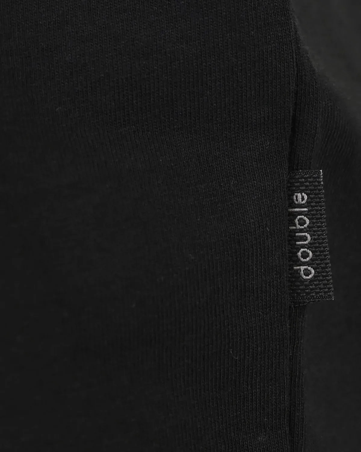 Duża męska koszulka krótki rękaw t-shirt Double Urban Outfitters TS-9131 czarny