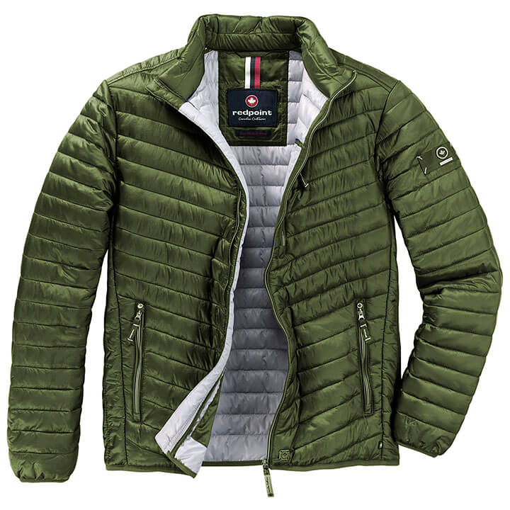 Duża męska kurtka całoroczna lekka Redpoint Walker khaki