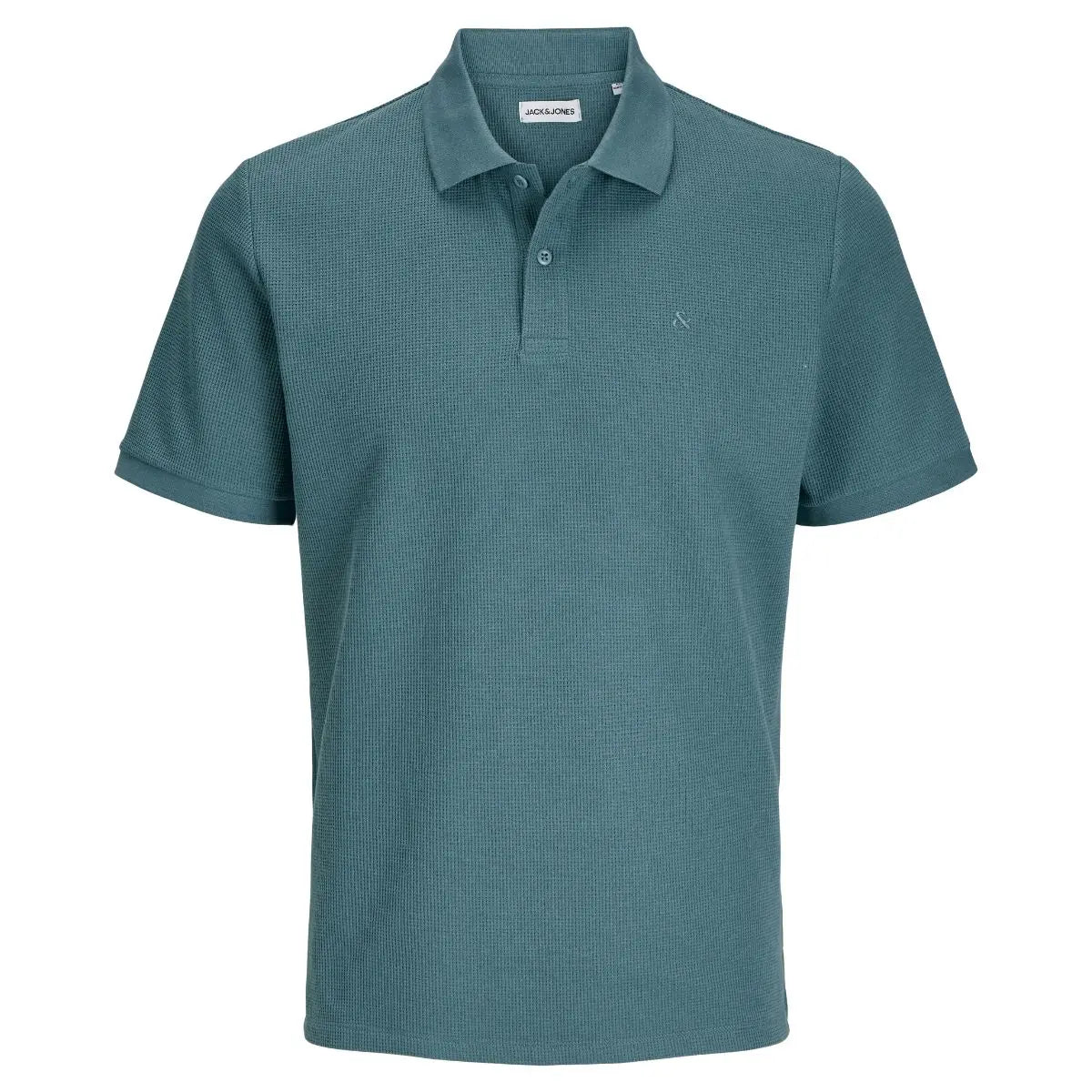 Duża męska polówka koszulka z kołnierzykiem Jack &amp; Jones 12274980 niebieska