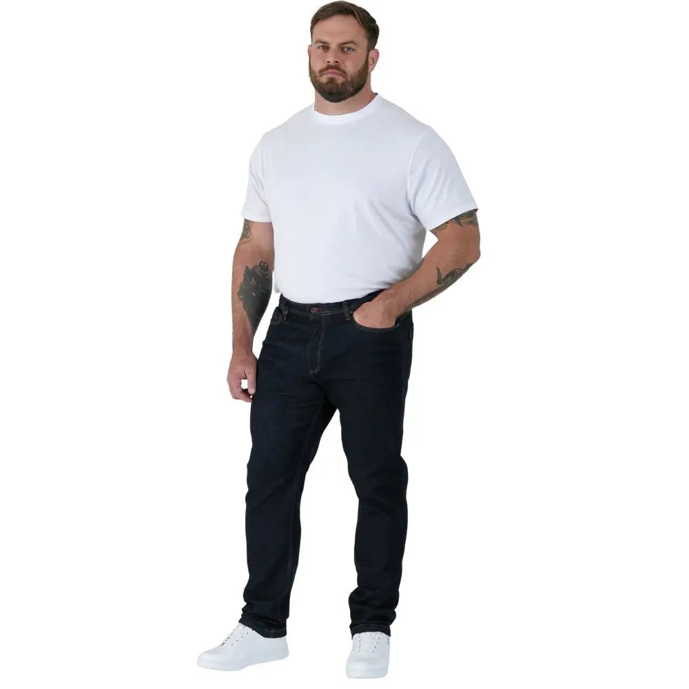 Spodnie jeansy dla wysokiego mężczyzny (TALL) Duke D555 Cedric granatowe