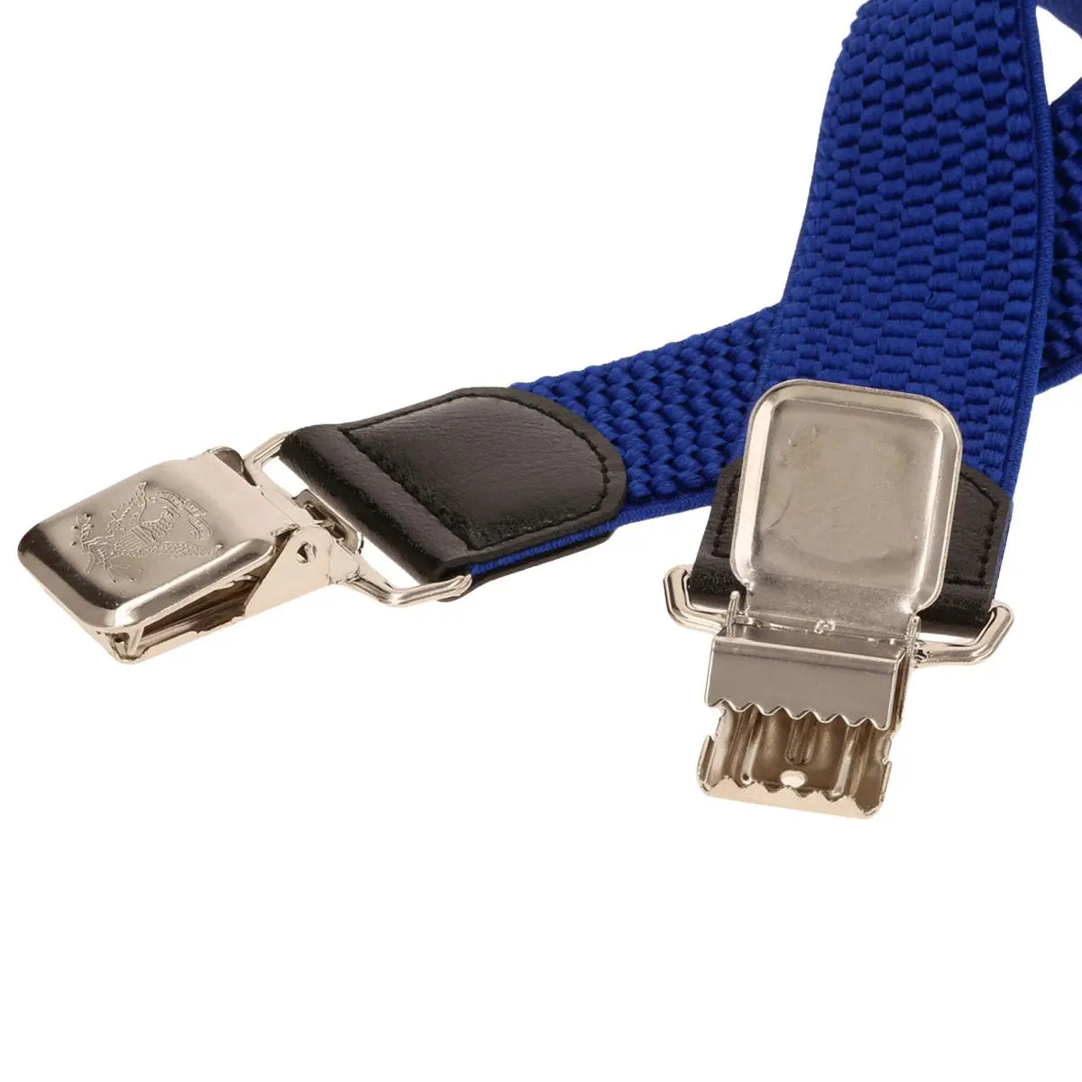 Duże męskie szelki X Ranger 4cm DJ40-008 niebieskie