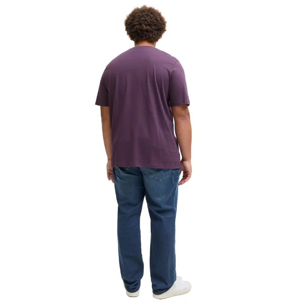 Duże męskie spodnie jeansowe Jack &amp; Jones 12285633 granatowe
