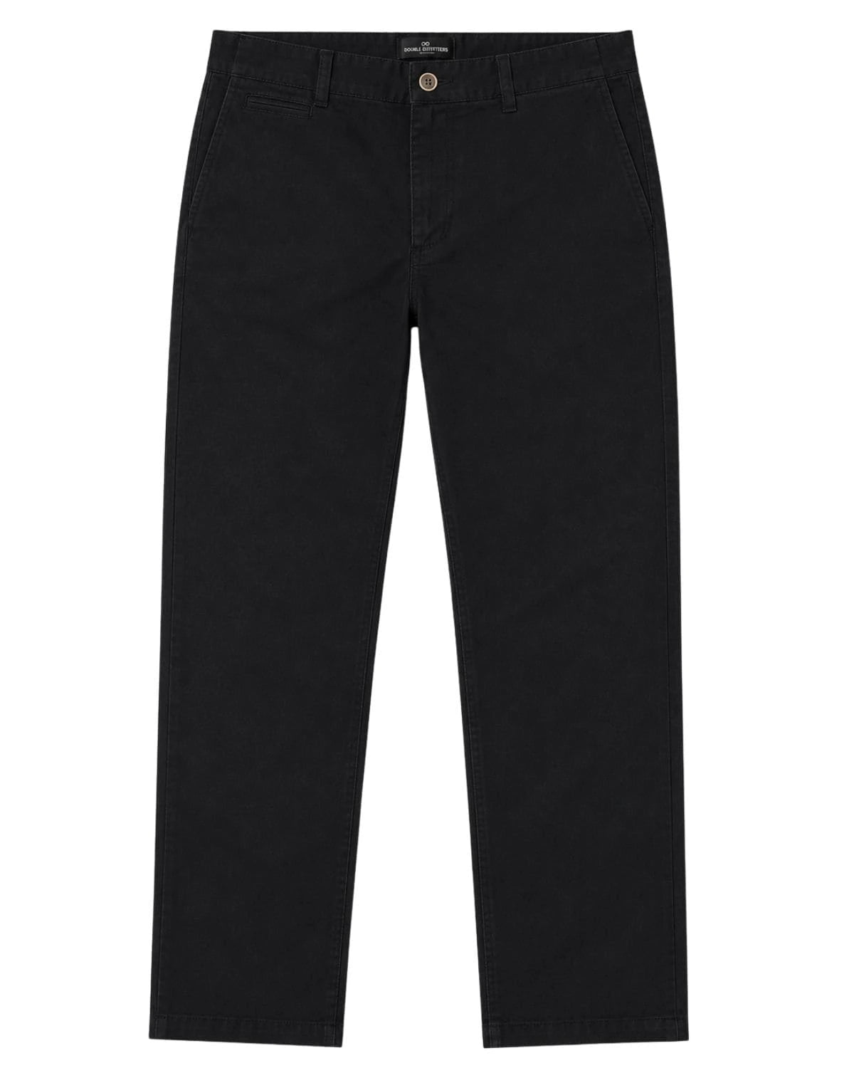 Duże męskie spodnie chinosy Double Urban Outfitters CP-4095 czarne
