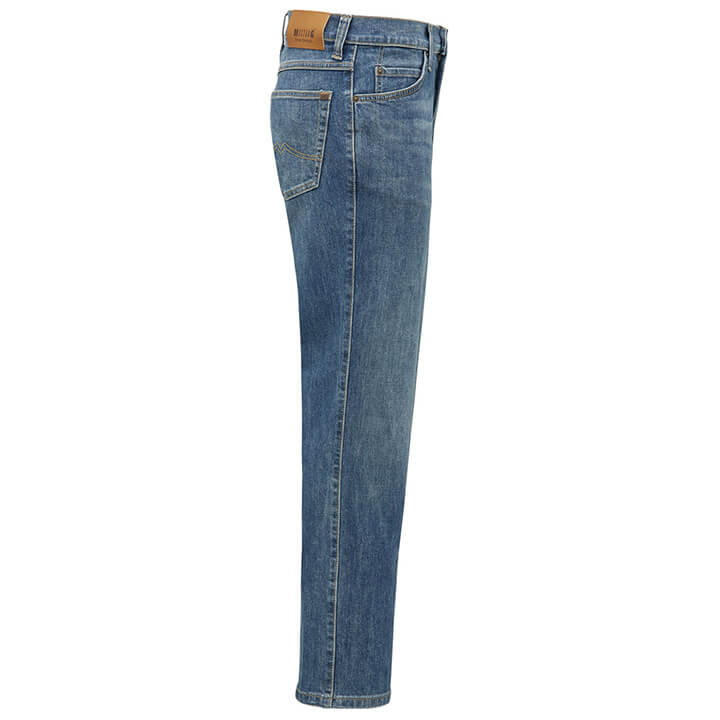 Duże męskie spodnie jeansy Mustang Tramper 1006744-5000-582 niebieskie