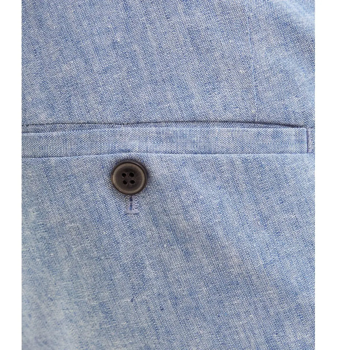 Duże męskie spodnie chinosy z lnem Jack &amp; Jones  12278727 błękitne