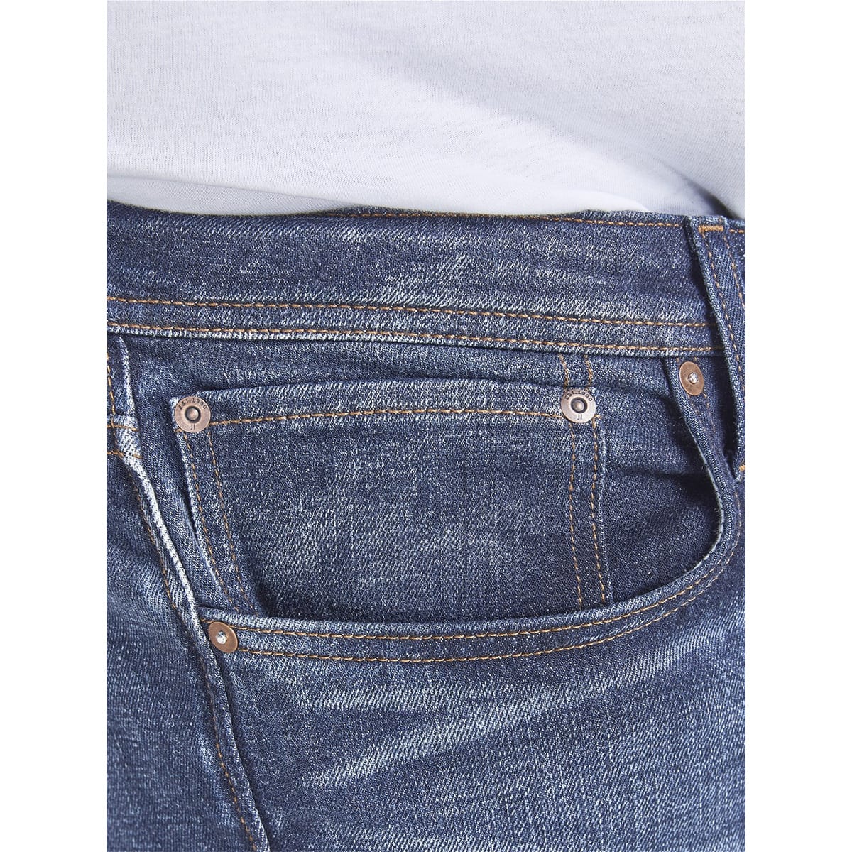 Duże męskie spodnie jeansowe Jack &amp; Jones 12188524 niebieskie