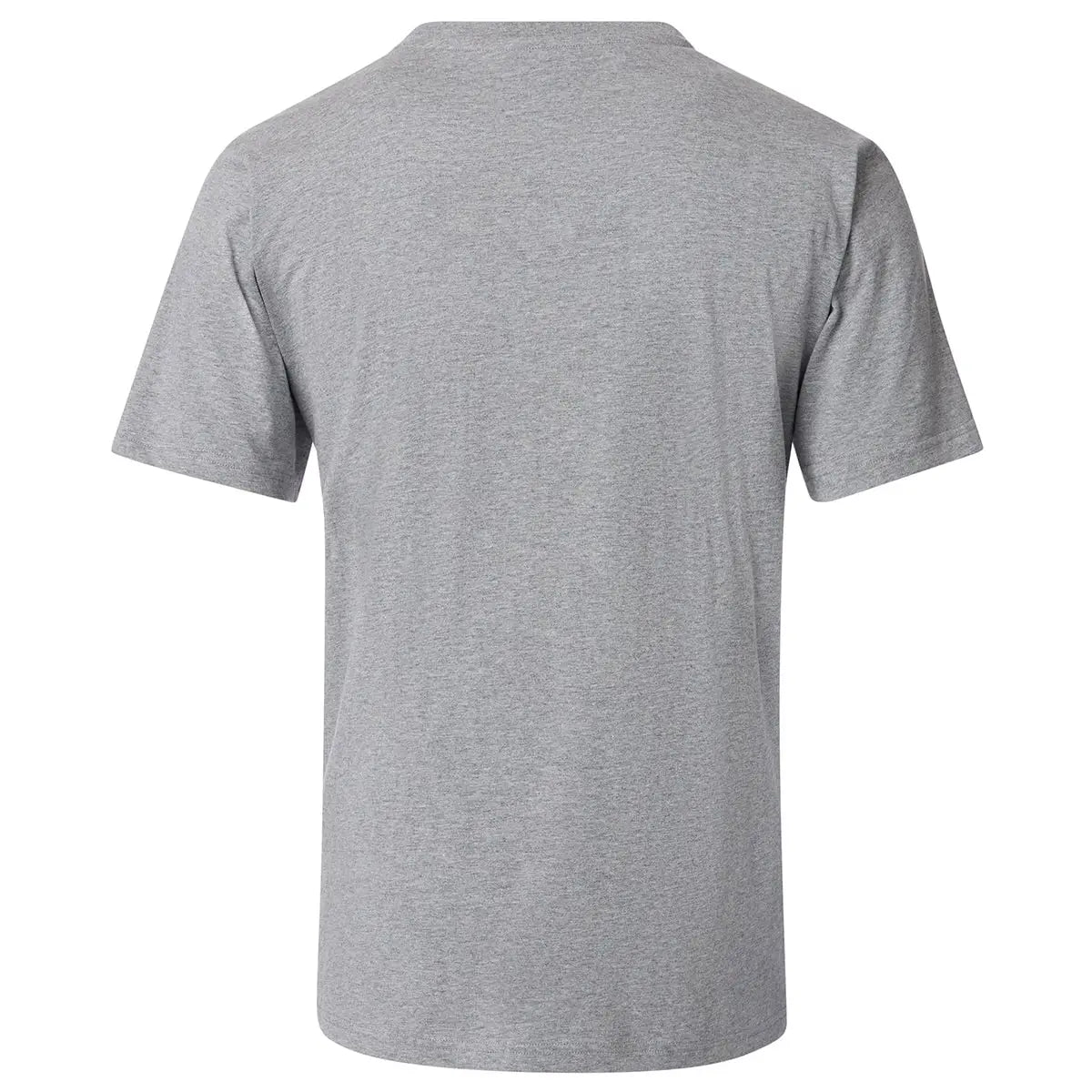 Duża męska koszulka gładka t-shirt Casa Moda 4200-713 jasnoszary