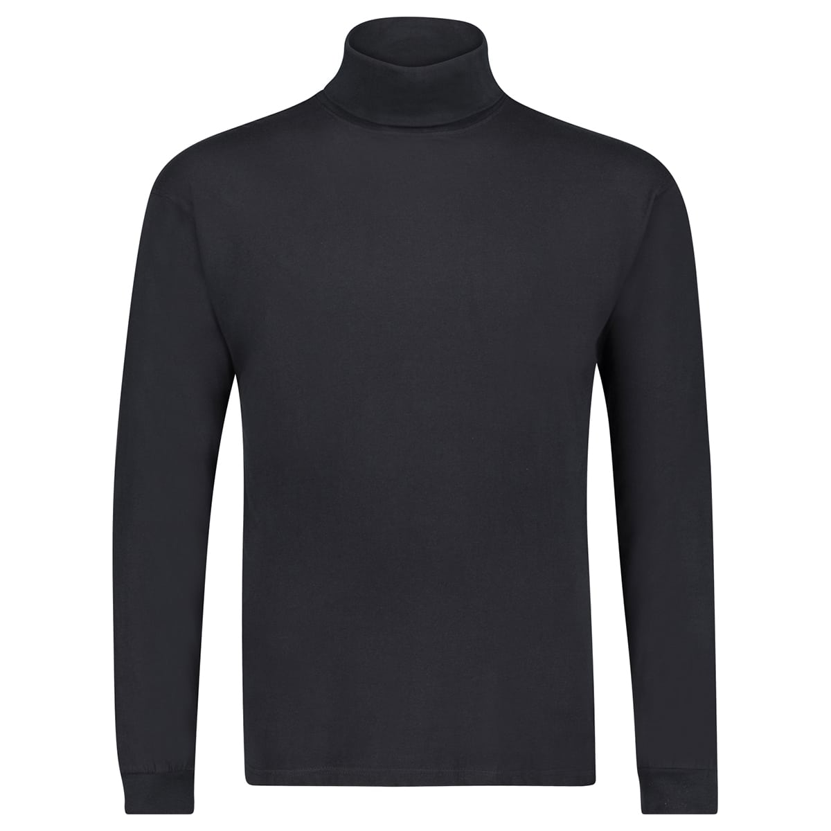 Duży męski golf z długim rękawem  Adamo 139902-700 czarny