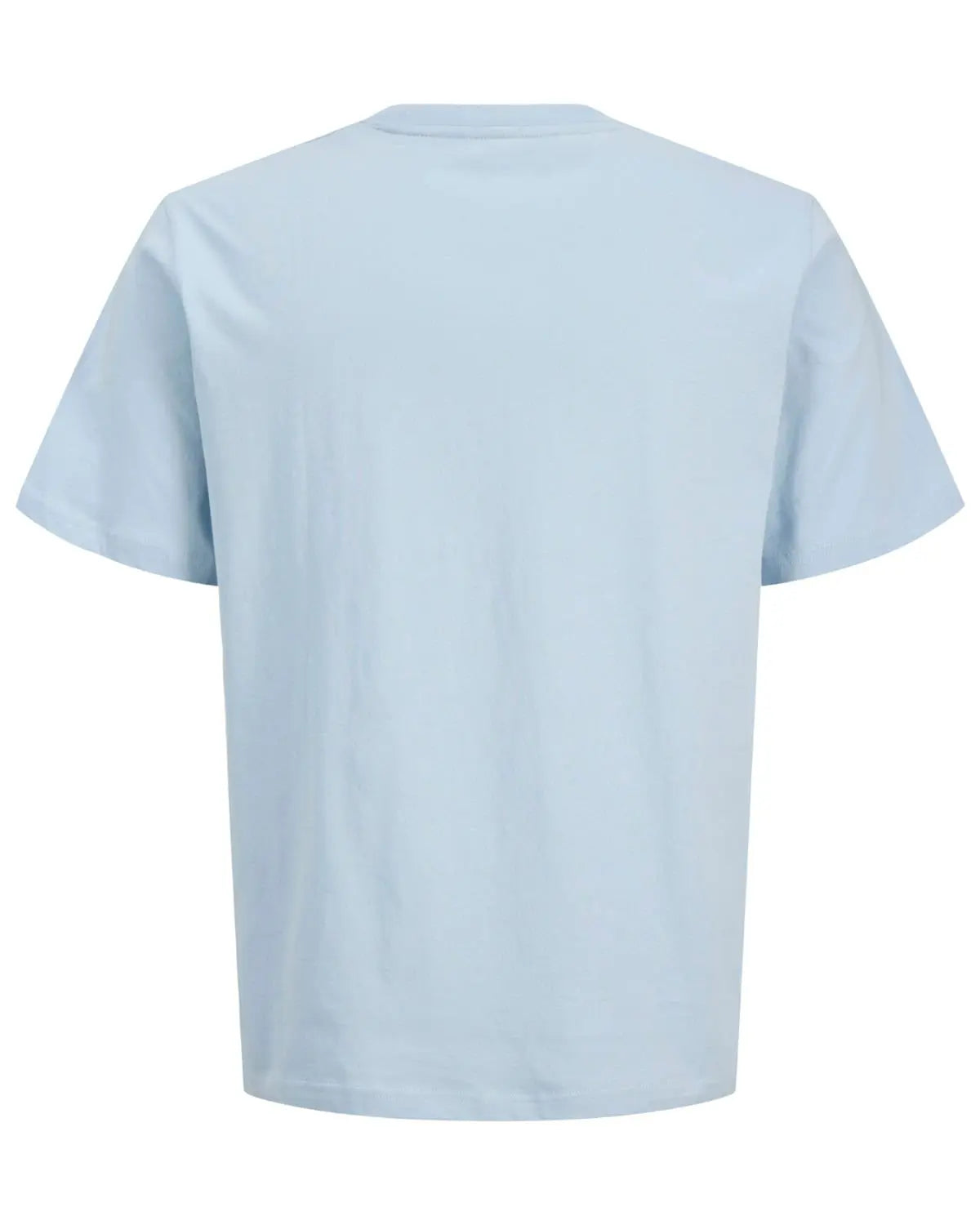 Duża męska koszulka t-shirt z stylowym nadrukiem Jack &amp; Jones 12295986 błękitny