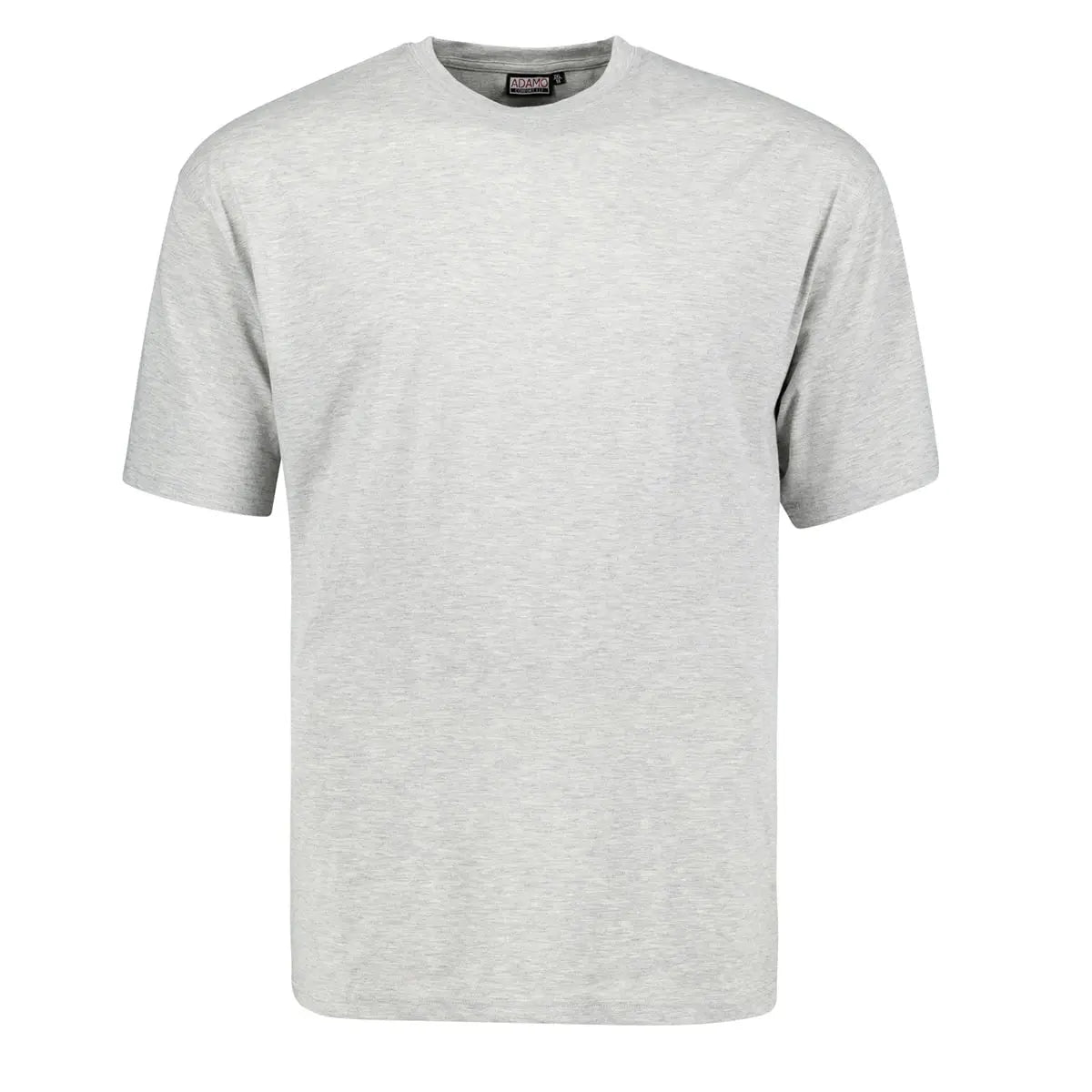Koszulka gładki t-shirt dla wysokiego mężczyzny (TALL) Adamo 139110-745 jasnoszary