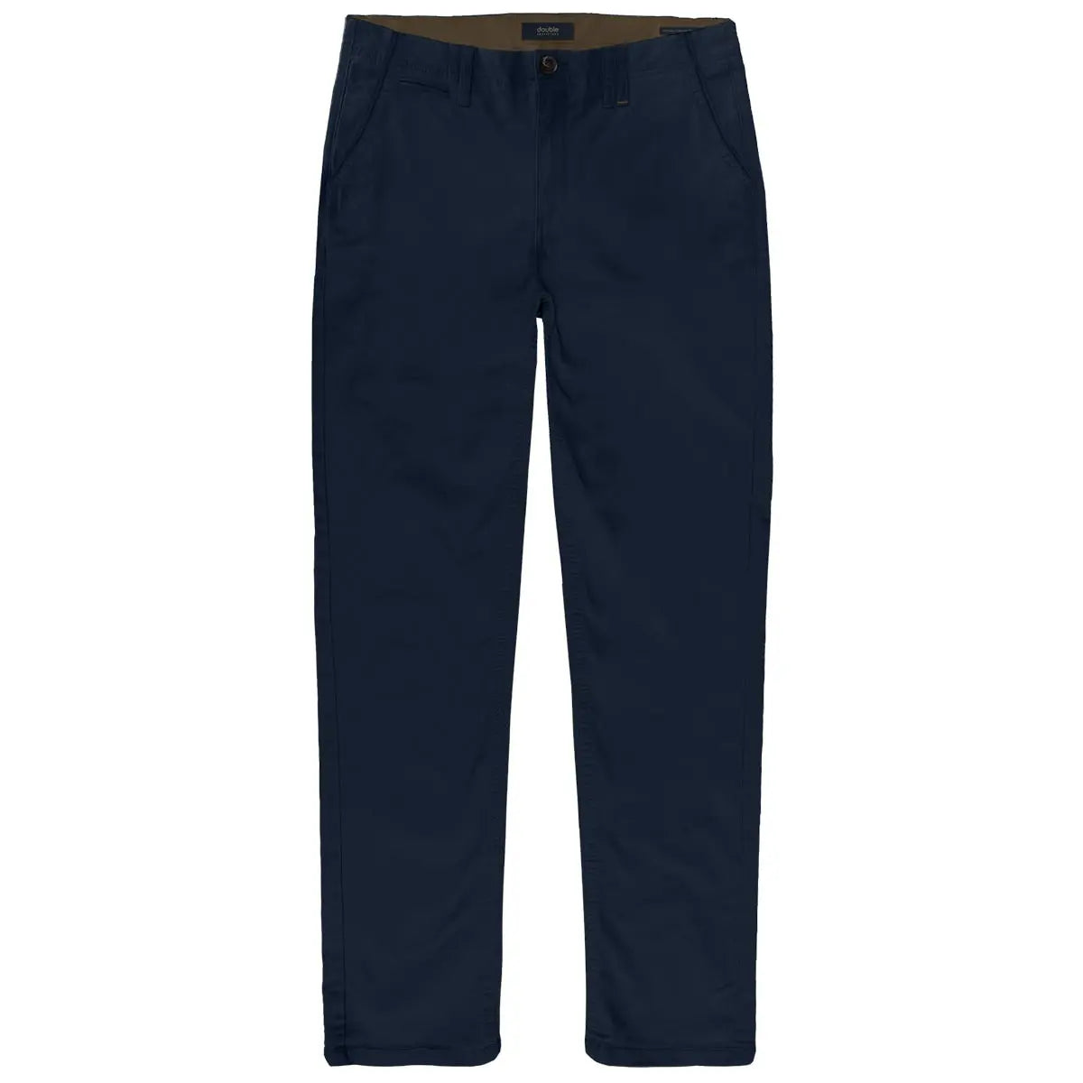 Duże męskie spodnie chinosy prosta nogawka Double Urban Outfitters CP-4080 granatowe