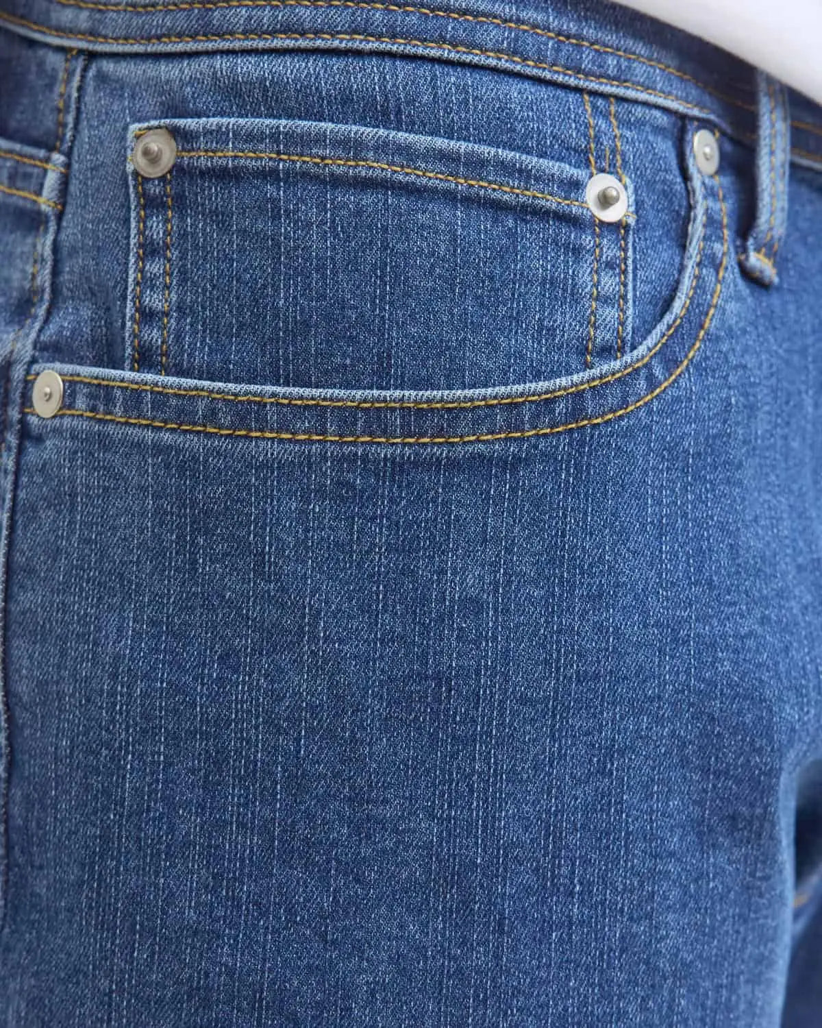 Duże męskie spodenki jeansowe Jack &amp; Jones 12294631 ciemnoniebieskie