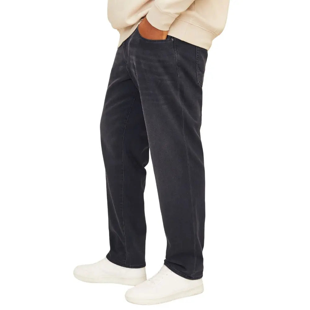 Duże męskie spodnie jeansowe Jack &amp; Jones 12265155 czarne