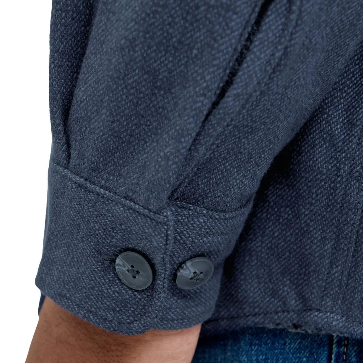 Duża męska koszula z długim rękawem Jack &amp; Jones 12288192 granatowa