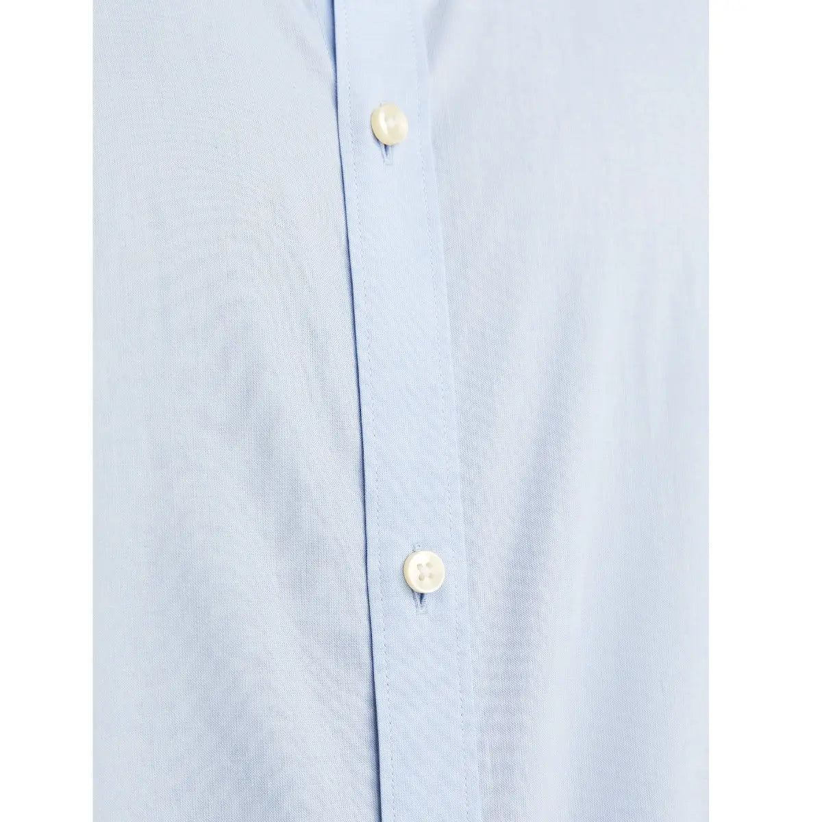 Duża koszula męska gładka z długim rękawem Jack &amp; Jones 12264030 błękitna