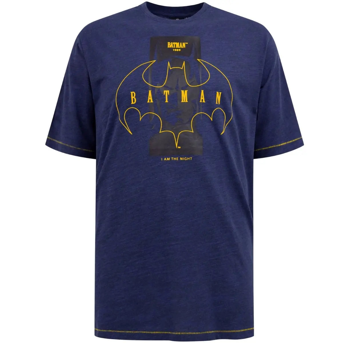 Duża męska koszulka t-shirt z nadrukiem Duke D555 Burnley granatowa