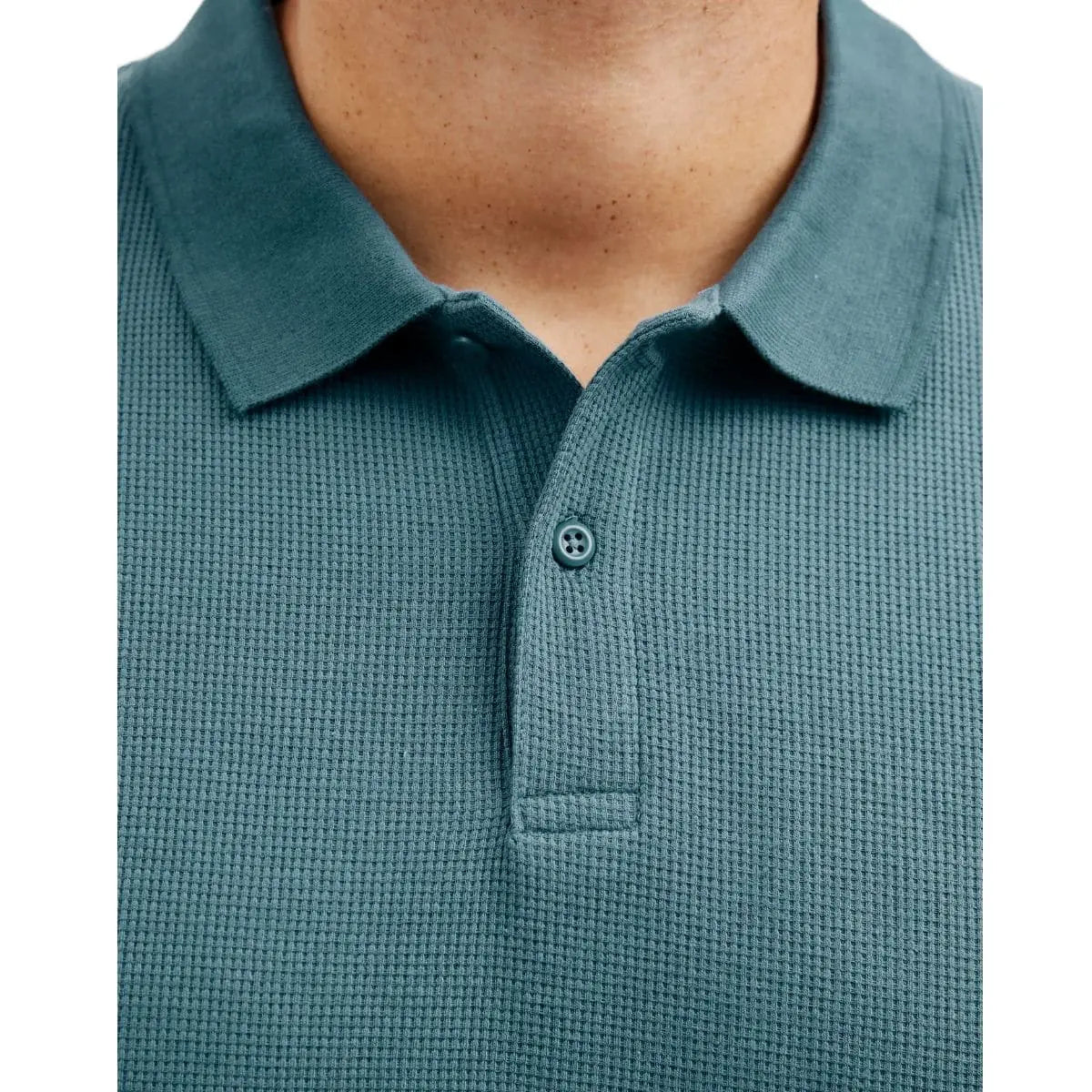Duża męska polówka koszulka z kołnierzykiem Jack &amp; Jones 12274980 niebieska