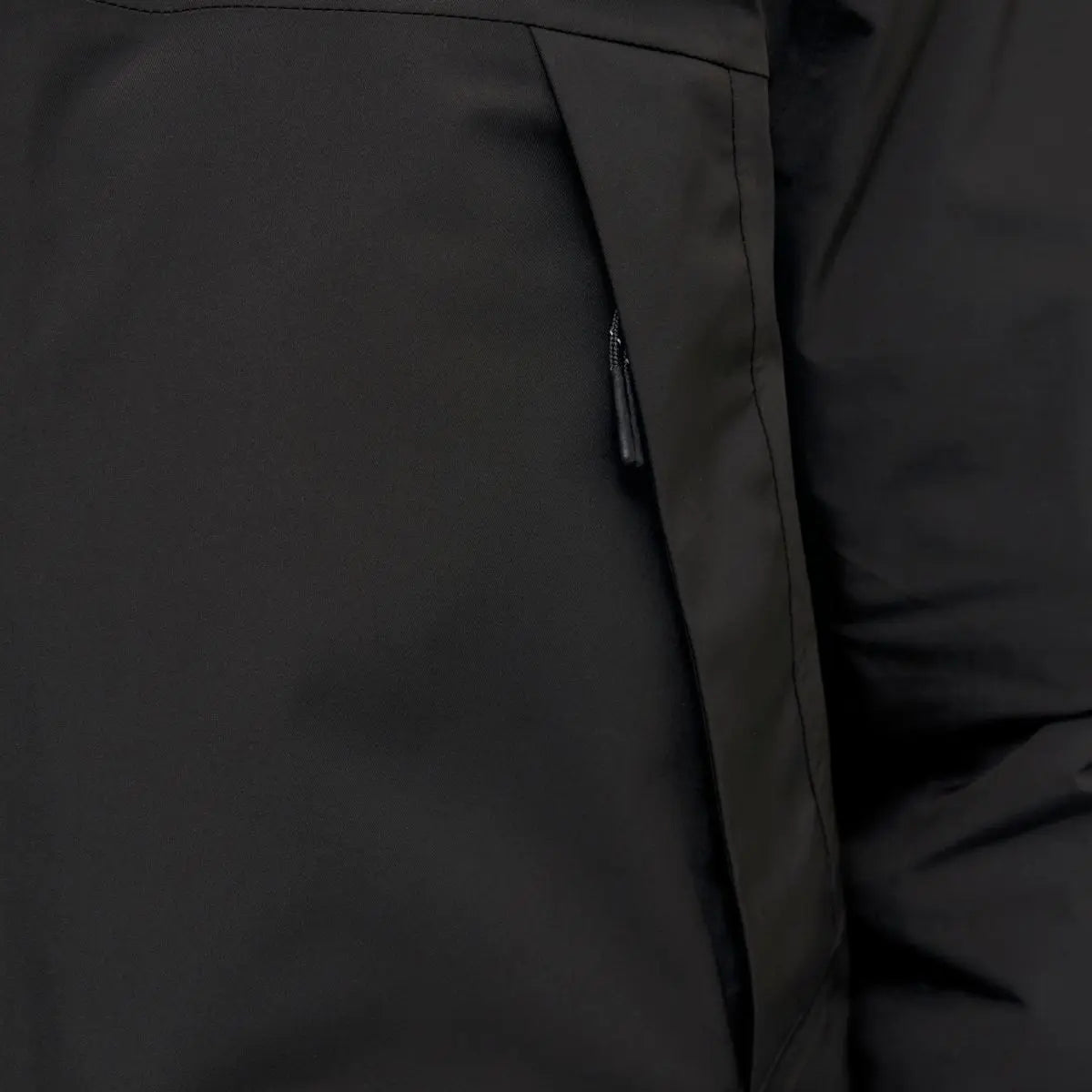 Duża męska kurtka z kapturem parka Jack &amp; Jones 12284372 czarna