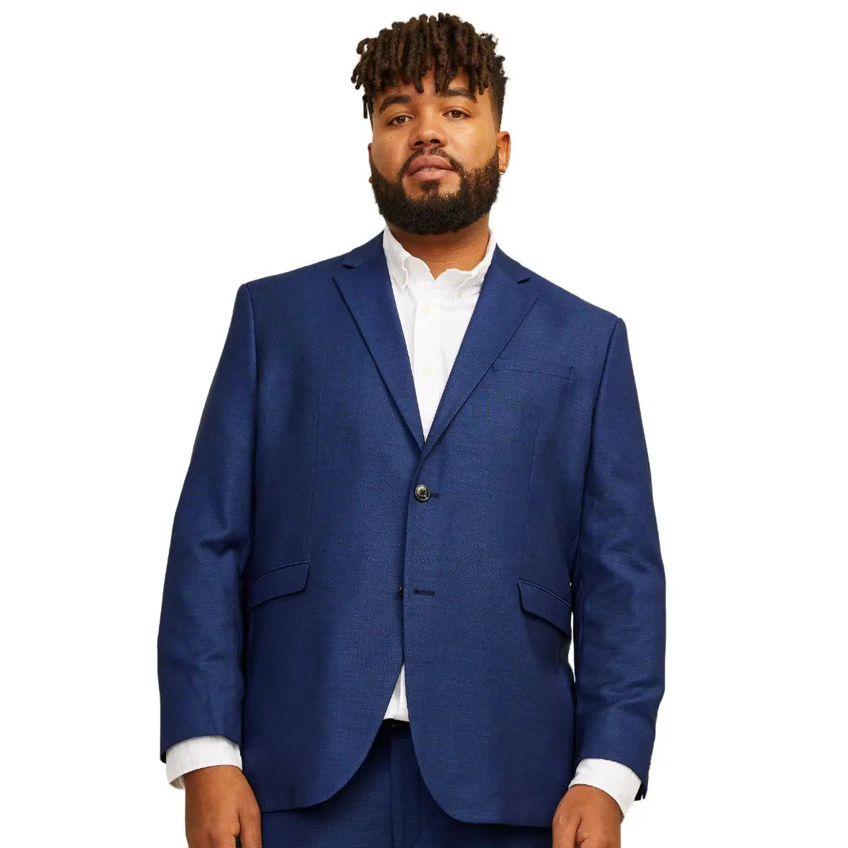 Duża męska marynarka Jack &amp; Jones 12263988 ciemnoniebieska