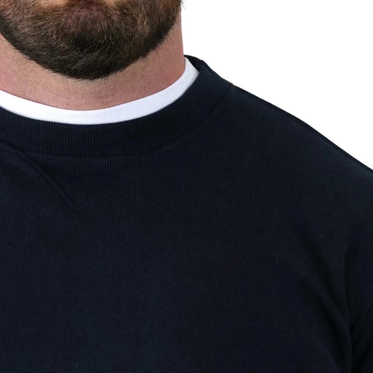 Duża bluza męska wkładana przez głowę Duke Rockford Sweat granatowa