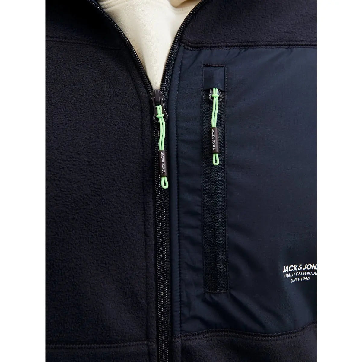 Duża kamizelka męska bezrękawnik polarowy Jack &amp; Jones 12269663 granatowy