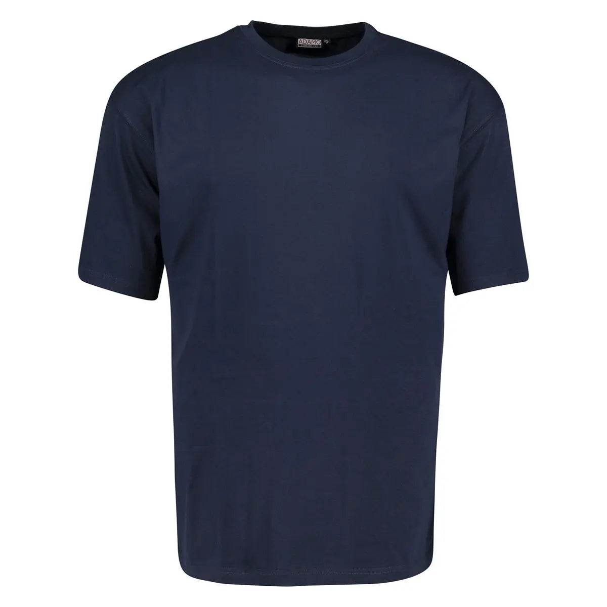 Koszulka gładki t-shirt dla wysokiego mężczyzny (TALL) Adamo 139110-360 granatowy