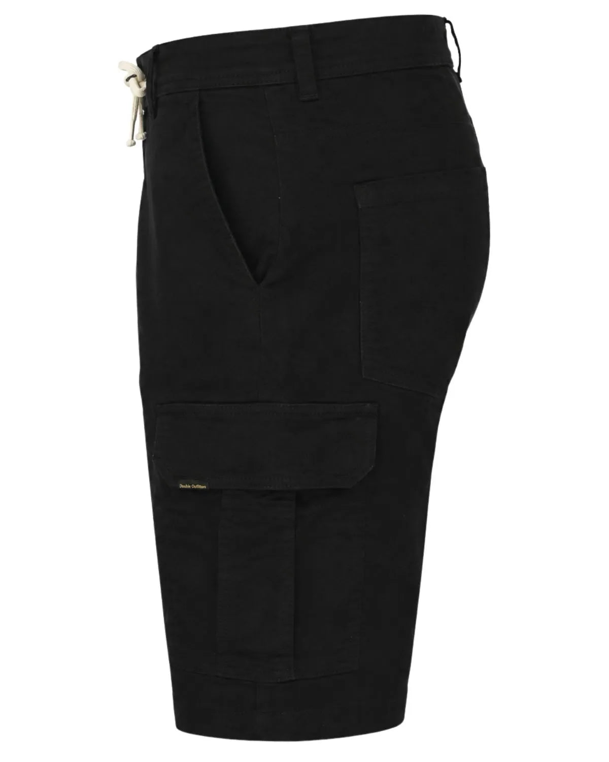 Duże męskie spodenki jeansowe bojówki Double Urban Outfitters MSHO-7070 czarne