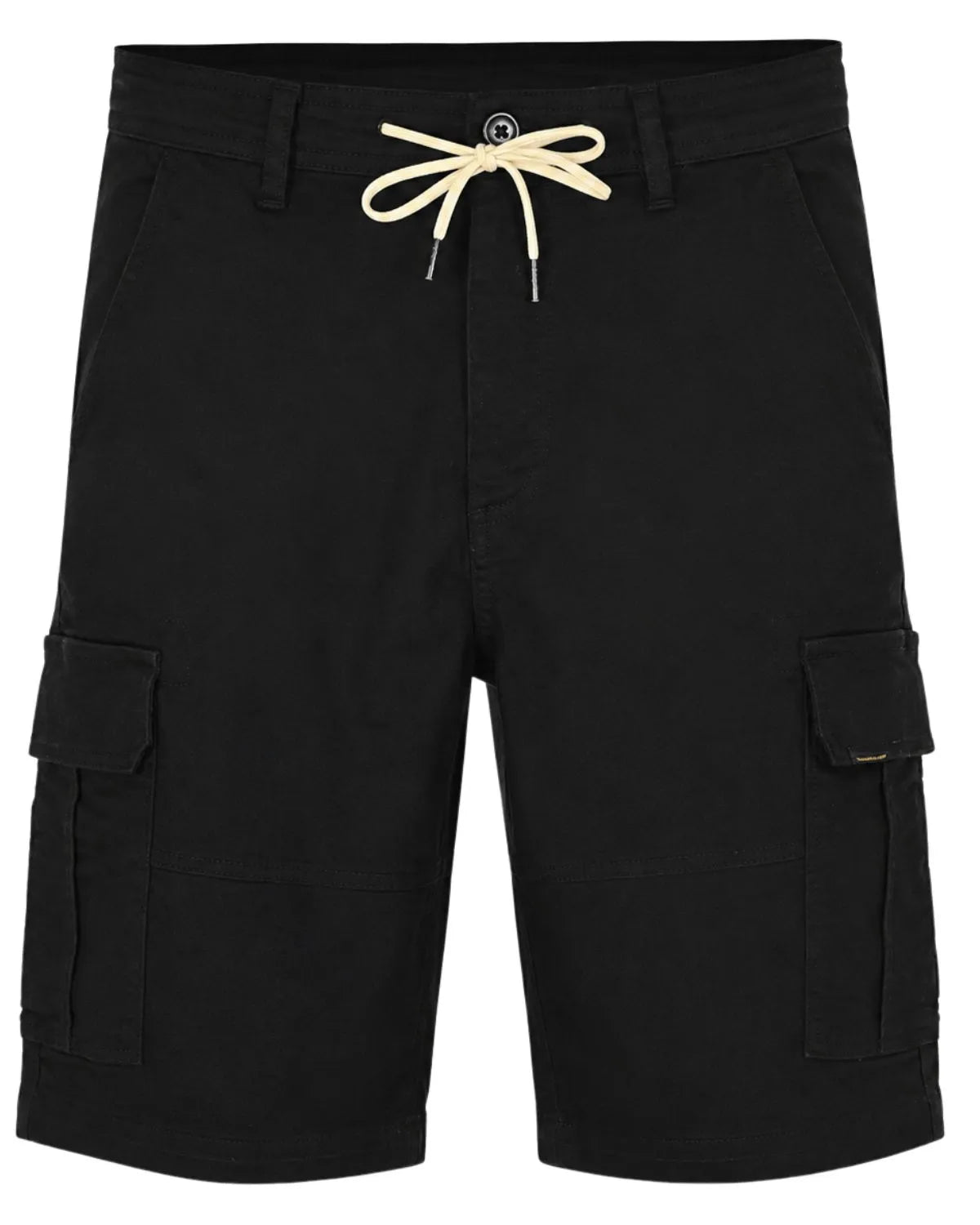 Duże męskie spodenki jeansowe bojówki Double Urban Outfitters MSHO-7070 czarne
