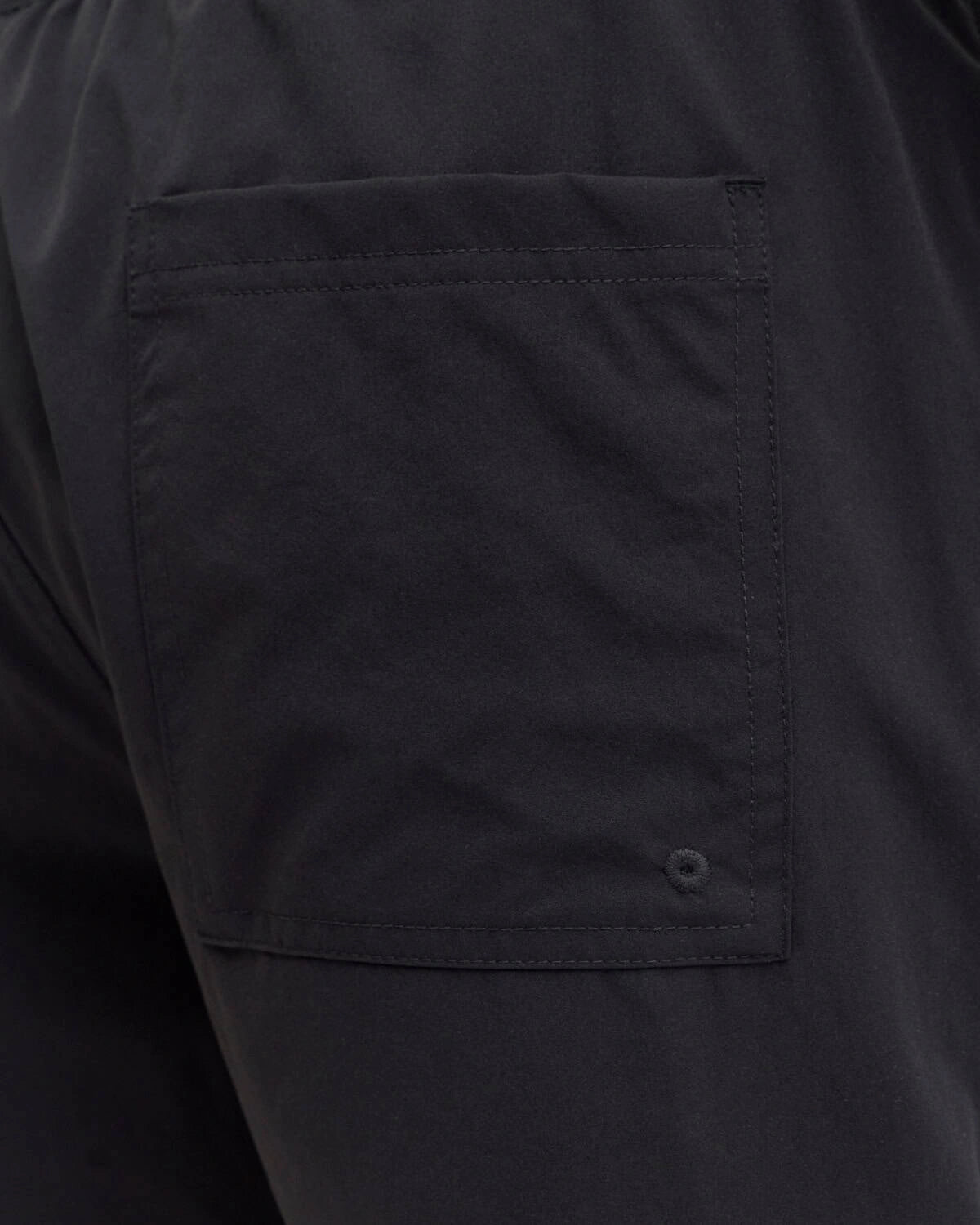 Duże męskie spodenki kąpielowe gładkie szorty plażowe Jack &amp; Jones 12297959 czarne