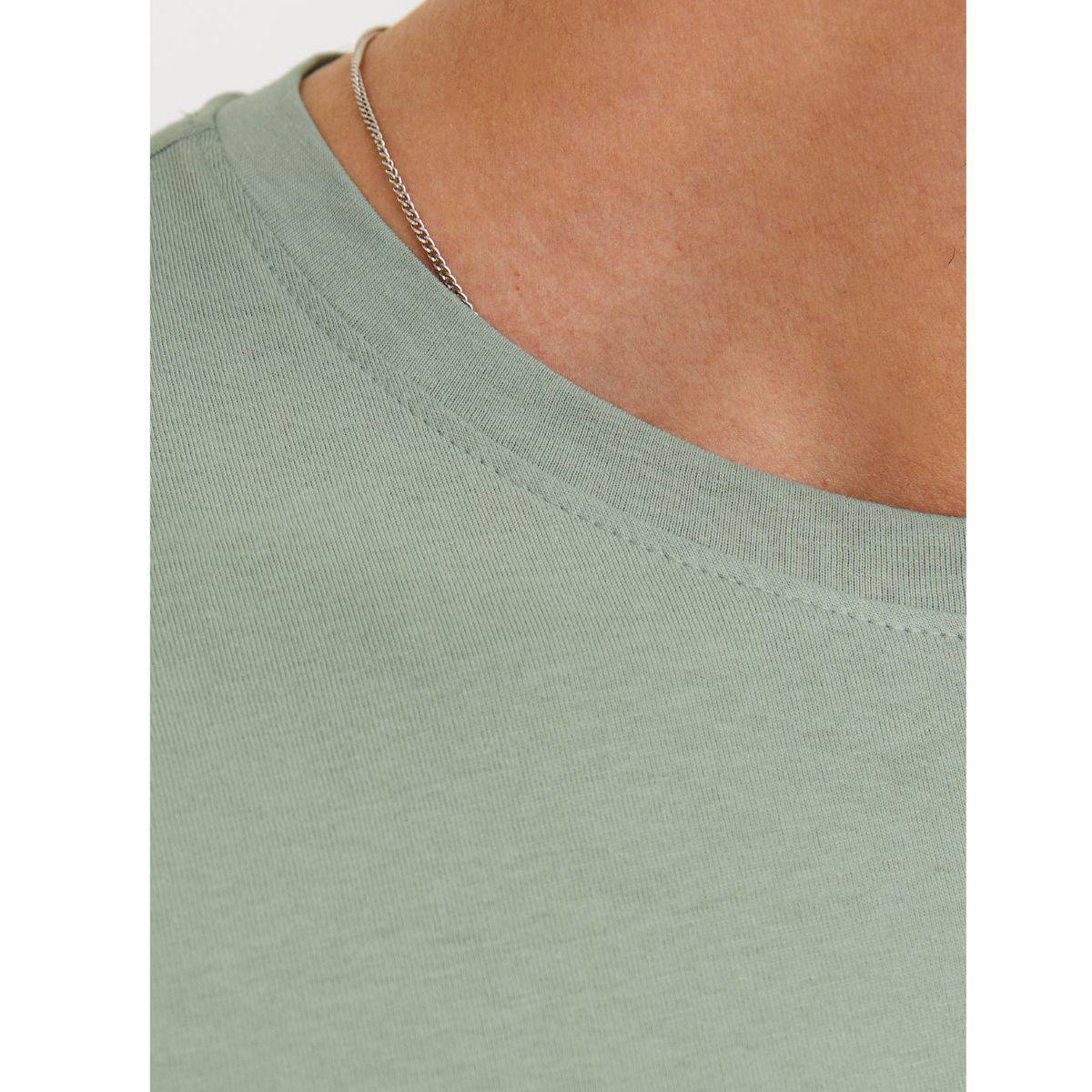 Duża męska koszulka z nadrukiem t-shirt Jack &amp; Jones  12275728 jasnozielony