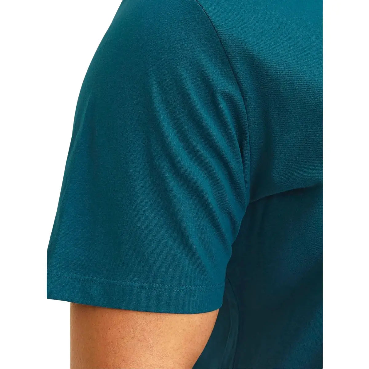 Duża męska koszulka z napisami t-shirt Jack &amp; Jones 12243630 morski