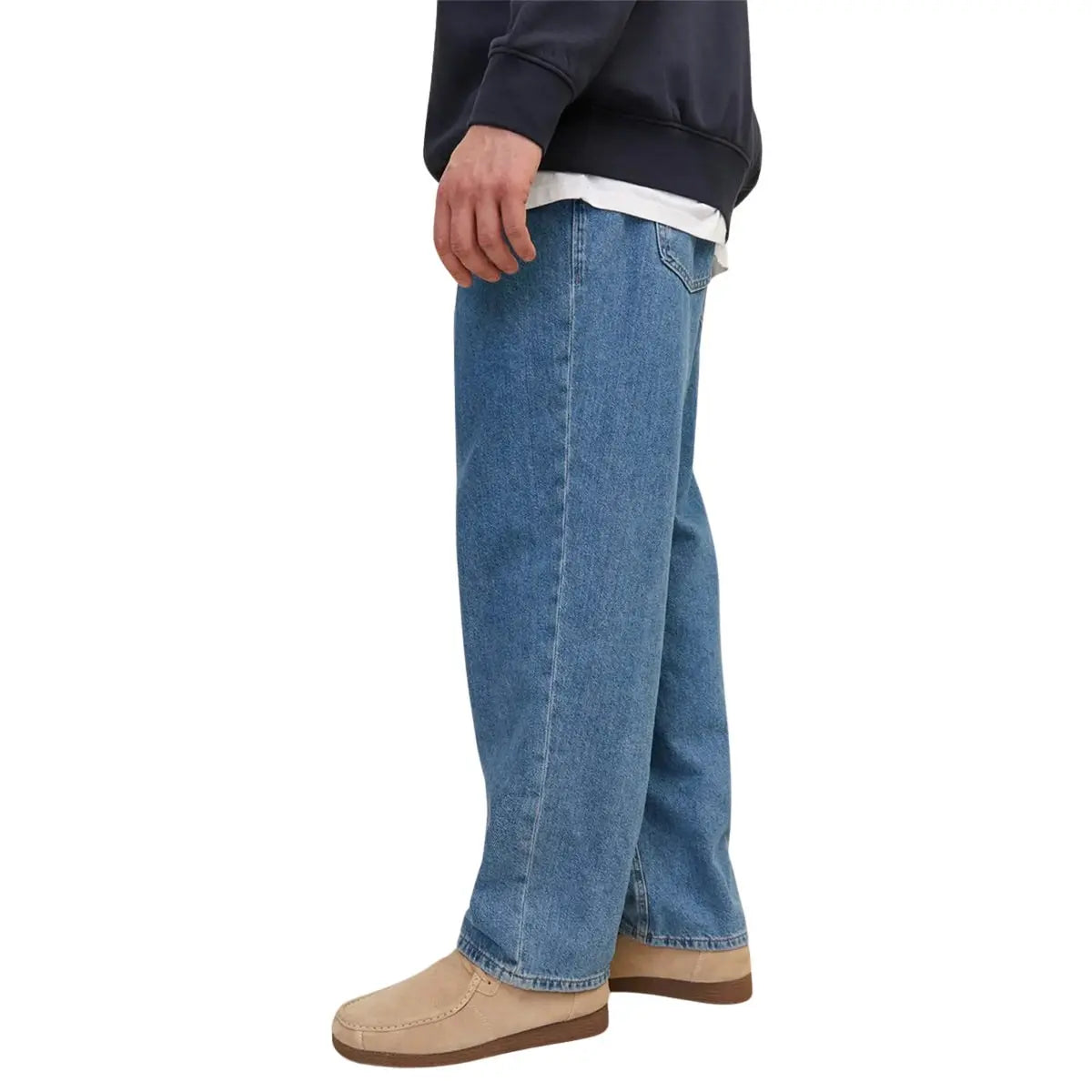 Duże męskie spodnie jeansowe Jack &amp; Jones Chris 12243567 niebieskie