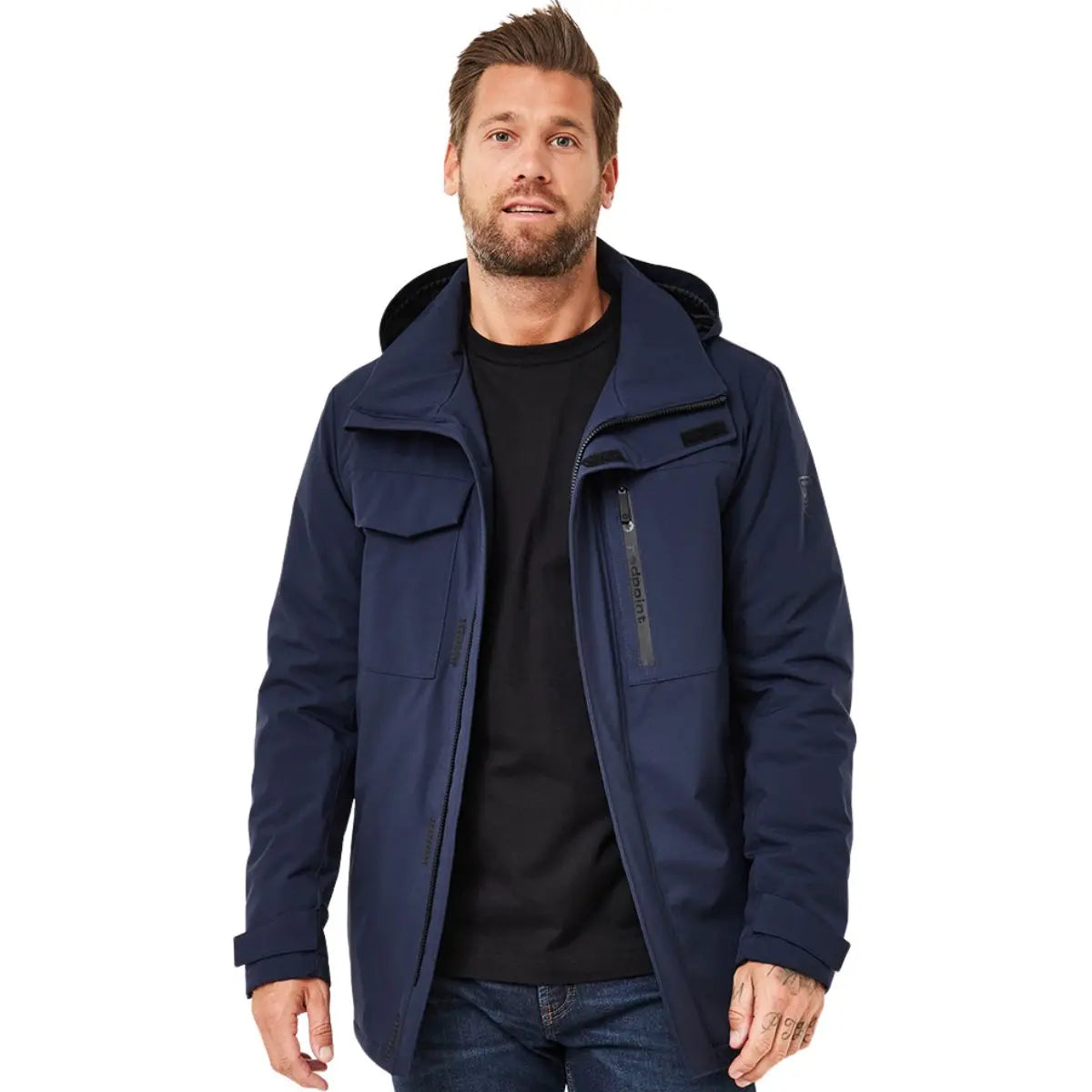 Duża męska kurtka softshell Redpoint 70476-6999-000-0800 Lance granatowa