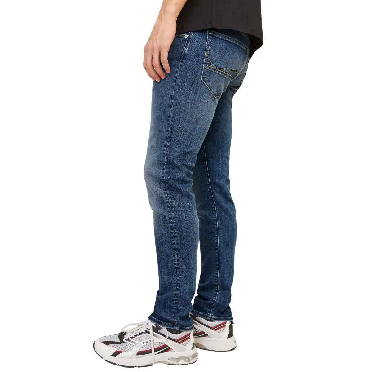 Duże męskie spodnie jeansowe Jack &amp; Jones 12281149 ciemnoniebieskie