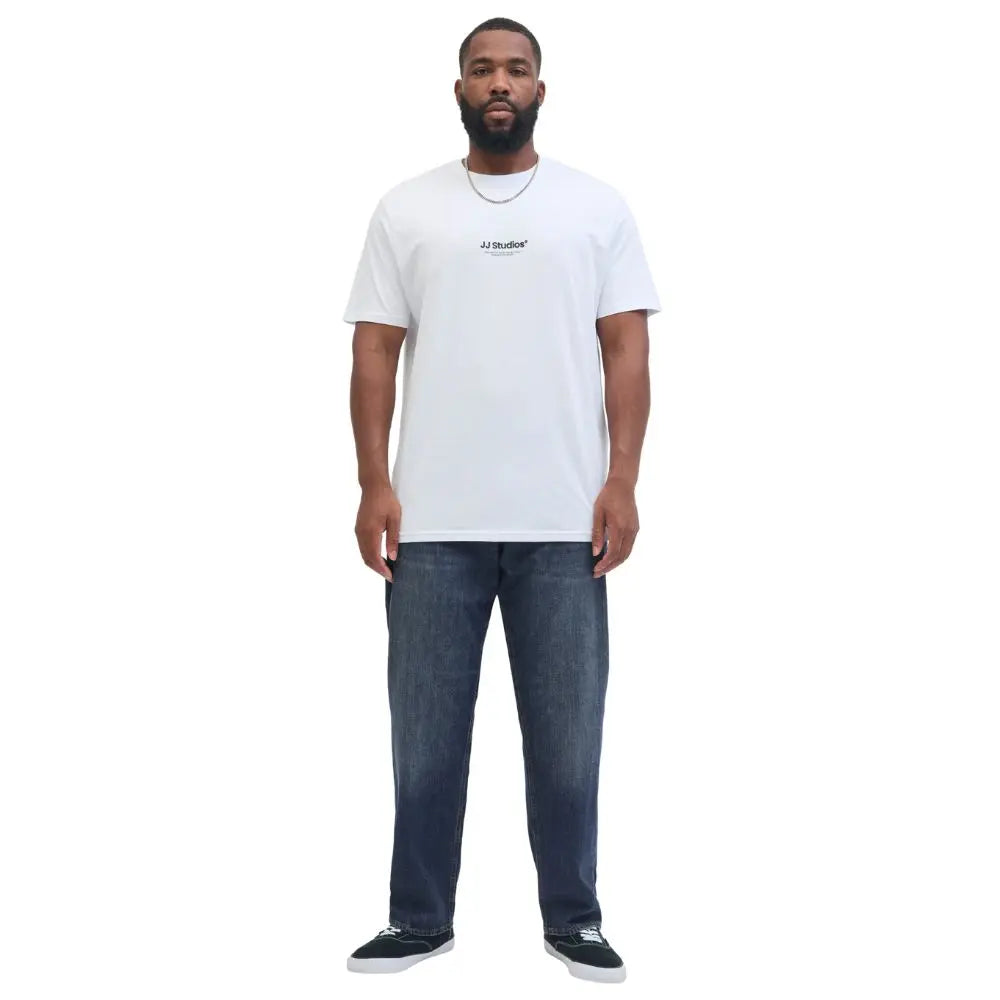 Duże męskie spodnie jeansowe Jack &amp; Jones 12284620 ciemnoniebieskie