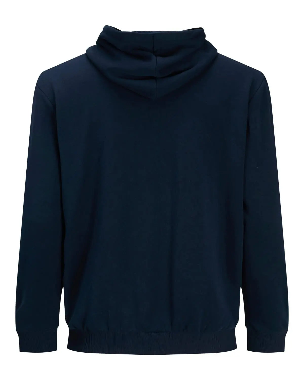 Duża męska bluza wkładana przez głowę z kapturem Jack &amp; Jones 12294495 granatowa